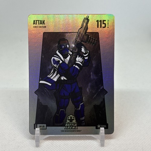 Bo Jackson Battle Arena Update Attak Silver Steel Battlefoil Dak Prescott SBF-28
