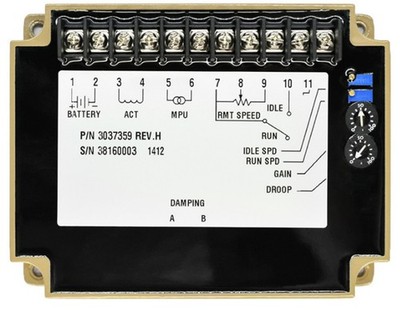   3037359 Electronic Engine Speed Controller/governor New In Box *rr