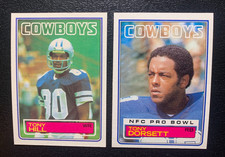 Dallas Cowboys    1983 Topps Football    Tony Hill     Tony Dorsett
