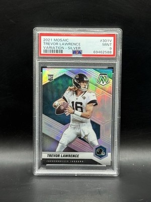 2021 Panini Mosaic - Rookie Variations Trevor Lawrence #301-V