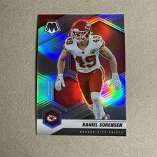 2021 Panini Mosaic Silver Prizm - Daniel Sorensen #7 Kansas City Chiefs
