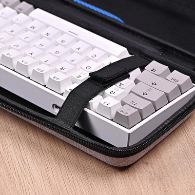 60% 65% Keyboard Case Hard Shell Travel Carrying Bag 60/64/68 Key Magnetic Aula