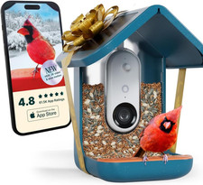 Birdbuddy PRO Solar Smart Bird Feeder with Camera - AI Bird Species Identificati