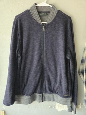 Rodd & Gunn Men's Italian Yarn Zip-Up Sweater Medium