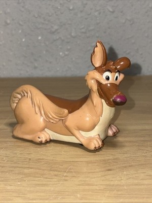 1996 All Dogs Go To Heaven 2 Charlie B Barkin 3'' Subway Pull & Go Action Figure