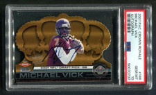 2001 Pacific Crown Royale Michael Vick RC AUTO 212/250 PSA 10 GEM MINT 💎