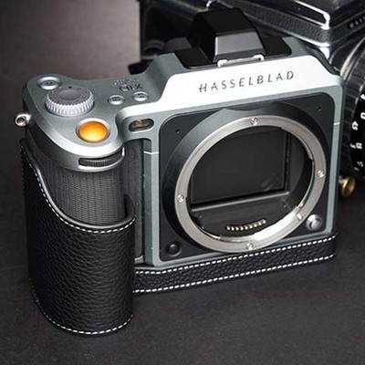 Handmade Leather Camera Half Cover Case Protective For Hasselblad X1D II 50C