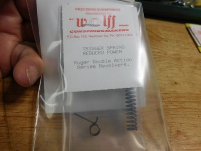 Wolff Ruger Double-Action ''Six'' Series Spring Kit Brownells RDA-101, 6/37