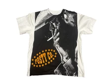 Authentic Post Malone 2025 Big Ass Stadium Tour All Over Print Heavy T-Shirt Med