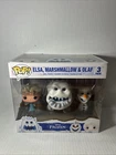 Funko Disney Frozen POP! Movies Elsa, Marshmallow and Olaf Vinyl Figures #82