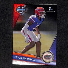 Jason Marshall 2023 Bowman University Chrome #18 Florida Gators