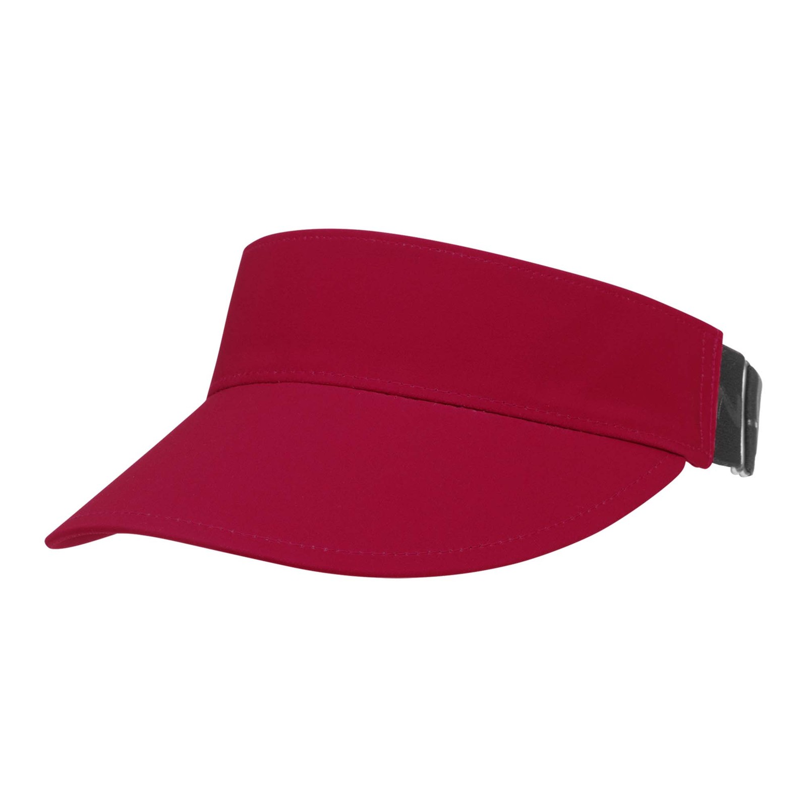 Rohnisch Ladies Golf Visor with Adjustable Fit in Beet Red