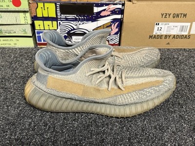 Adidas Yeezy Boost 350 V2 Israfil Grey Blue Suede (FZ5421) Size 11.5