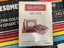 Brand new factory sealed Adaptec AHA-1542 AHA-1542cp adapter software vintage
