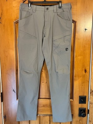 Born Primitive Outdoors Men's Wolf Gray Terrain Pants Hiking 34W 36L New NWT