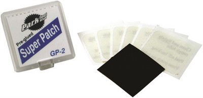 Park Tool Fahrrad Flickenset GP-2 selbstklebend 6 Stück Reparatur Flickzeug