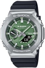 CASIO G-SHOCK GBM-2100A-1A3JF Metal Covered Bluetooth Tough Solar Black Green JP
