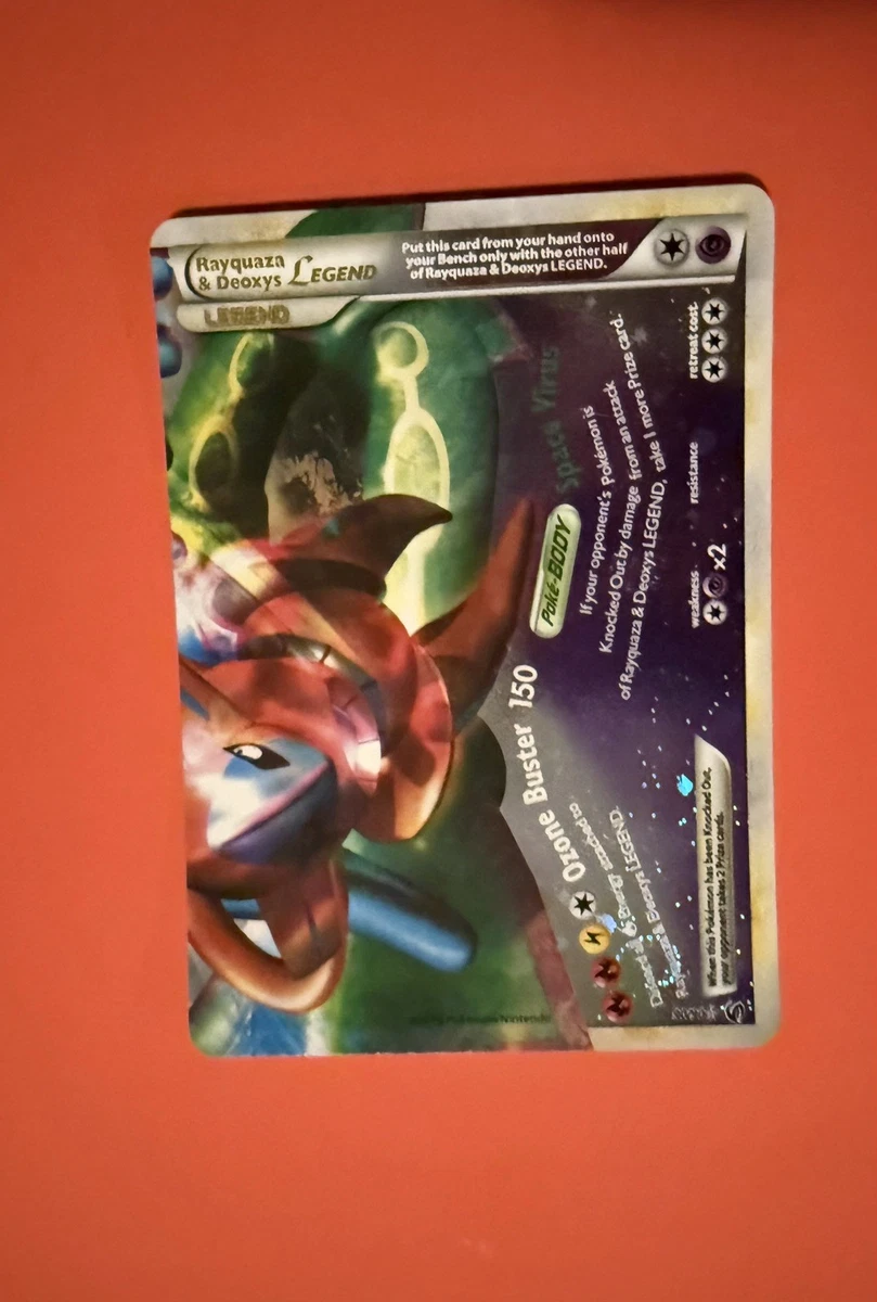 Rayquaza & Deoxys Legend Pokémon TCG Cards for sale | eBay