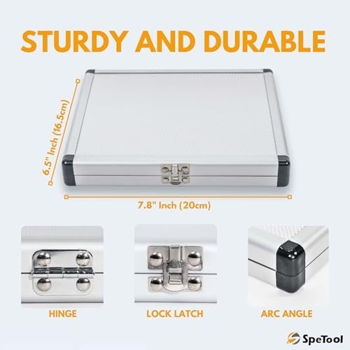 10-teiliges Messing Router Schablone Buchsen Set mit Zentrierstift & Kegel, Aluminium C - Bild 5 von 8