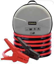 STANLEY JUMP LEADS CABLES 480A 4.5M DIESEL 4.0L PETROL 7.5L CARS VANS 6/12/24V
