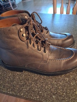 Grant Stone Men's Brass  Black Waxed Deer