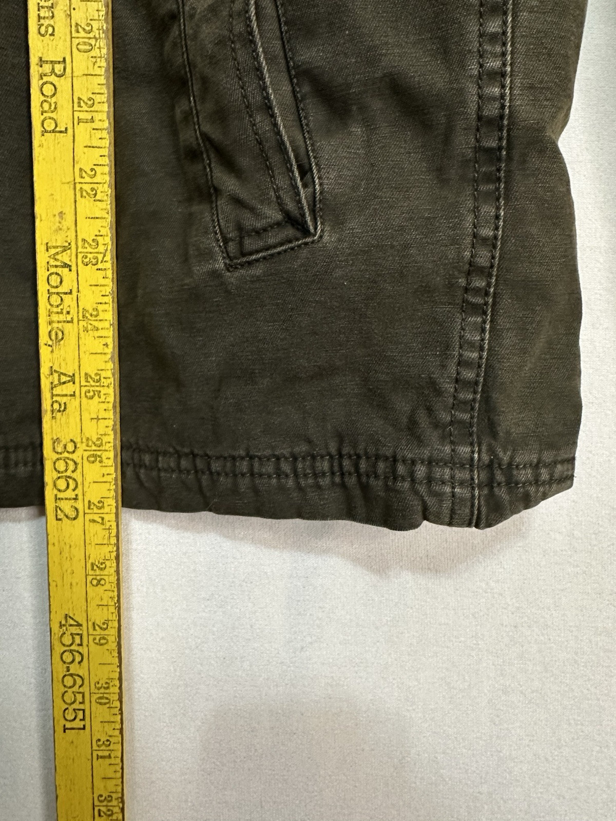 GH Bass & Co XL Men’s Brown Quilted Coat Chore Barn Rugged Distressed