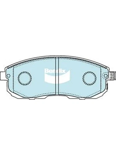 Bendix General CT Brake Pad fits Nissan Maxima 3.5 J31 (DB1485GCT) - Picture 2 of 12