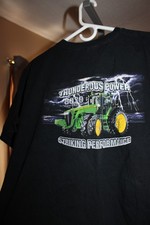 VINTAGE 2005 JOHN DEERE 8030 SERIES TRACTOR T SHIRT SIZE XL FARMER