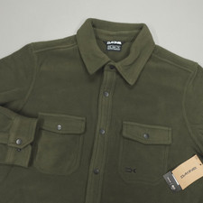 DAKINE Charger Polar Fleece Snap Shirt Green ...