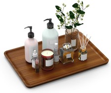 Bboo Vanity Tray, Decorative Tray for Counter, Coffee Table,