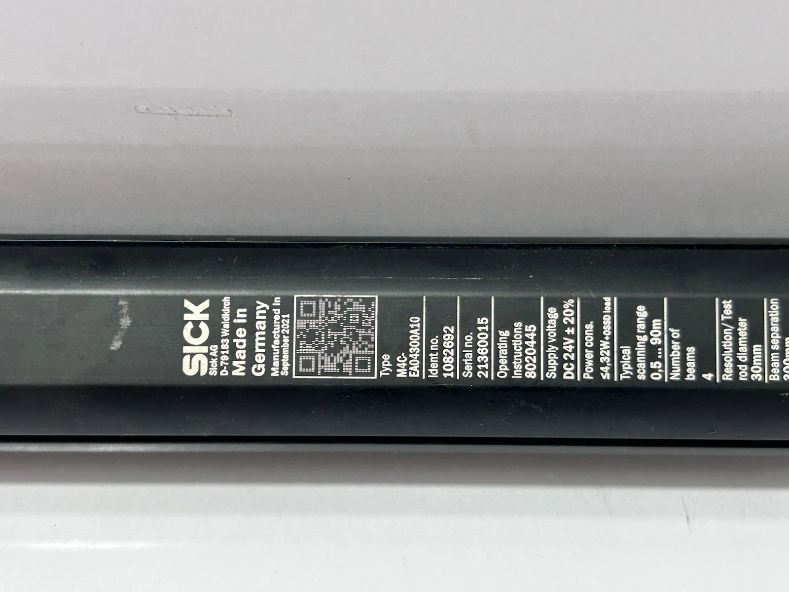 M4C EA Series Safety Light Curtain Sensor