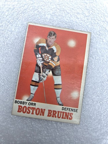 1970-71 Topps Hockey Bobby Orr #3 NHL Boston Bruins Card