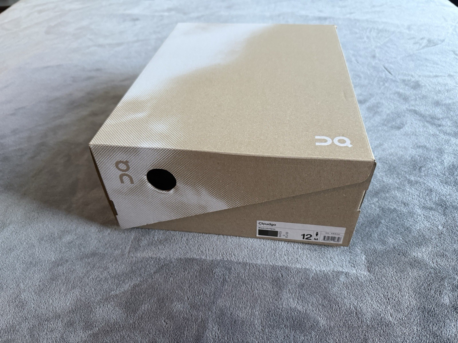 On Cloud Cloudgo Black Eclipse Size 12 - image 6