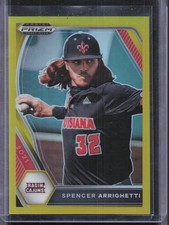 2021 Panini Prizm Draft Picks #PDP178 Spencer Arrighetti Gold Prizm #/10