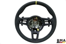 Porsche 718 Spyder Rs Gt4rs Alcantara Steering Wheel Assembly 2024 2025 Oem