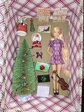 Barbie Doll Skipper "My Christmas, Fashionista Style" Box + Holiday Accs. READ B