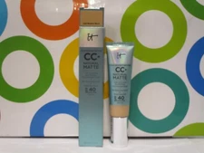 IT COSMETICS ~ CC+ NATURAL MATTE FULL COVERAGE CREAM ~ LIGHT MEDIUM WARM