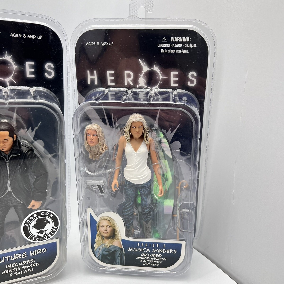 MEZCO HEROES シーズン one 4個 Mezco Heroes Action Figure Set Of 4 Hiro, Claire, Jessica