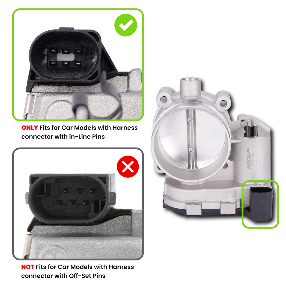 Cuerpo del acelerador con TPS apto para Buick LaCrosse Rendezvous Cadillac CTS SRX V6 3,6 L Foto 2 de 4