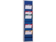 Eichner 9019-00201-08 Werkstattplaner  H1278xB315xT74 mm ultramarinblau, RAL 500