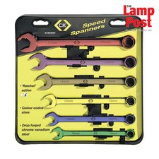 CK Tools Metric Speed Spanners Set Of 6 - T4345/6ST