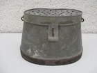 Antique Zinc Fishing Bucket