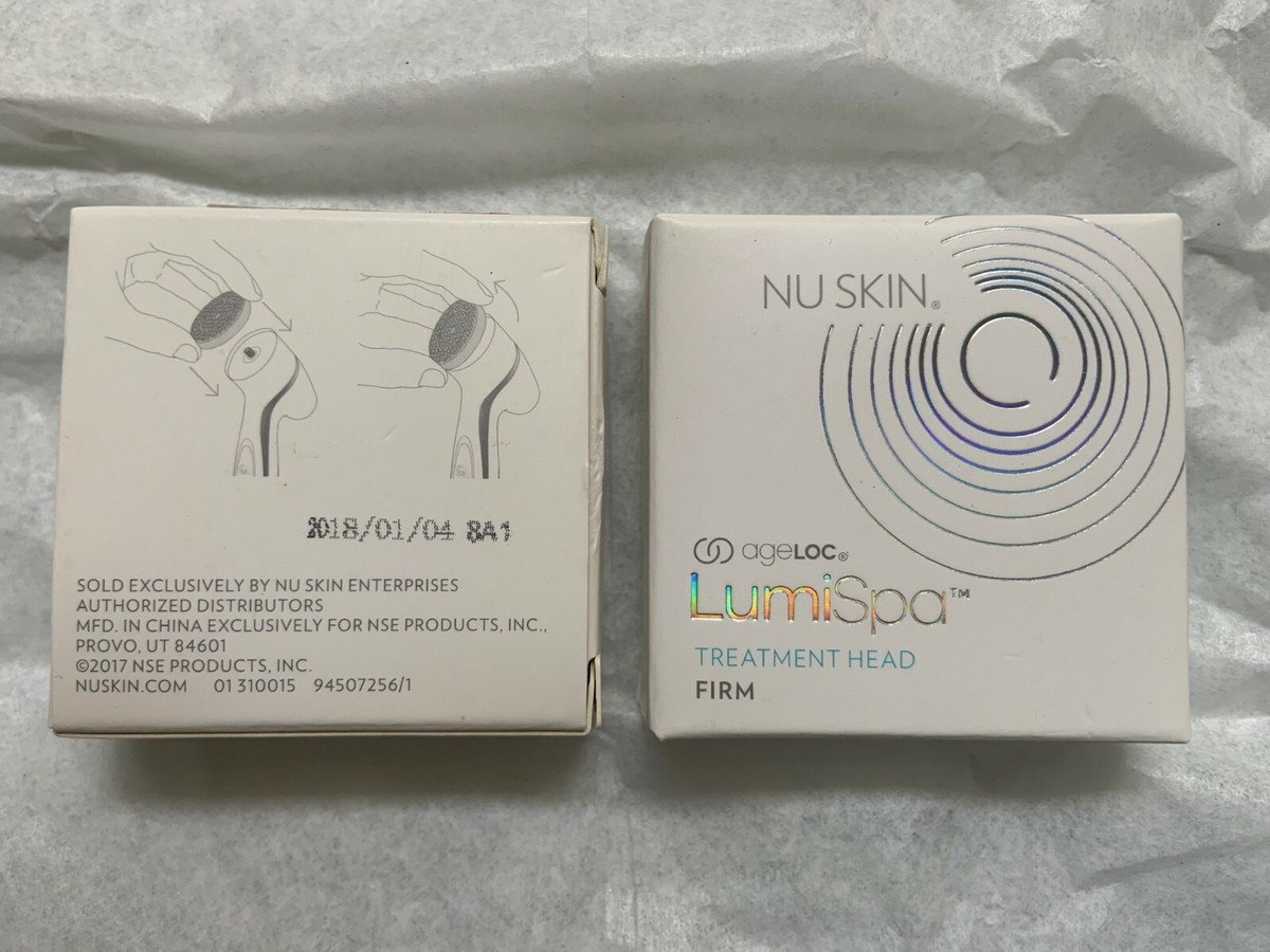 NU Skin⭐︎Lumispa 美顔器 （取説、ヘッド1個新品） Nu Skin Lumispa IO Replacement Treatment Cleanser Head Firm