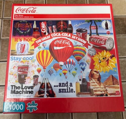 Buffalo Games Coca-Cola Puzzle 1000 Pieces Red