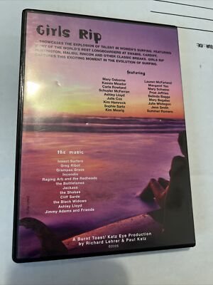 スポーツ・フィットネス Girls Rip - a new era in women's surfing Girls Rip A New Era In Women's Surfing (DVD - 2005) Surf Tested