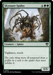 Skysnare Spider #322 (Foil) Commander Masters