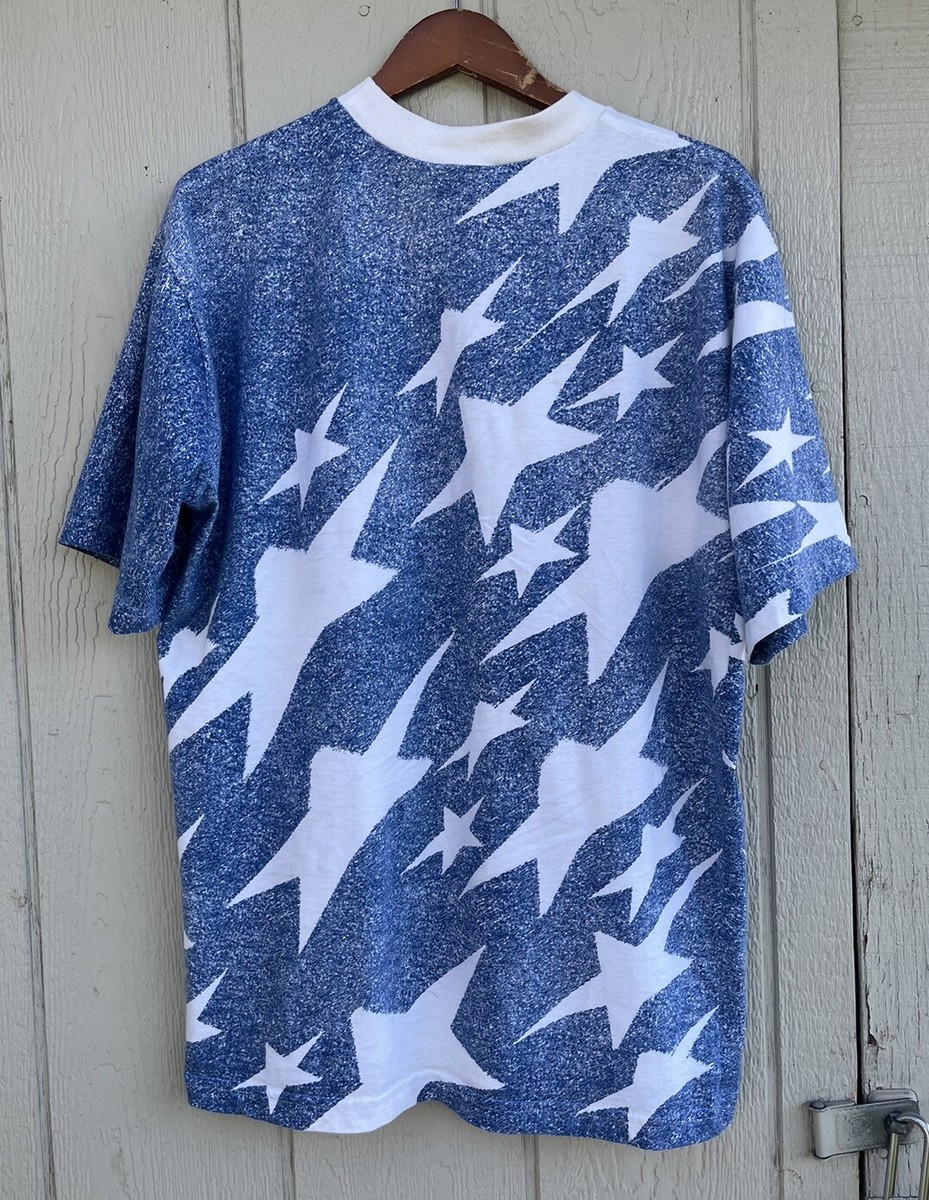 Vintage Adidas US Soccer Authentic 1994 World Cup Denim Stars