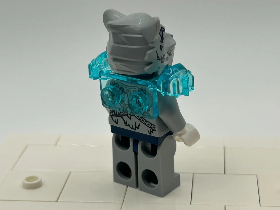 LEGO Sykor sabertooth tiger minifigure heavy armor Legends of Chima 70222 loc132 - Image 4 of 4