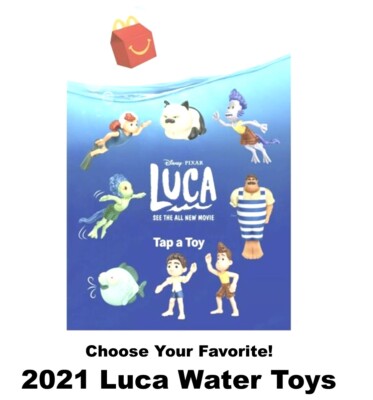 McDonald's 2021 Disney Luca Toys-Pick!