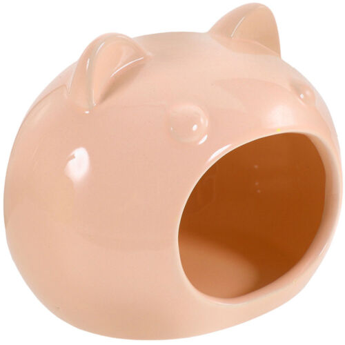 Meerschweinchen-Versteck, Hamster-Keramikhaus, Hamsterkäfig-Zubehör, - Bild 2 von 17